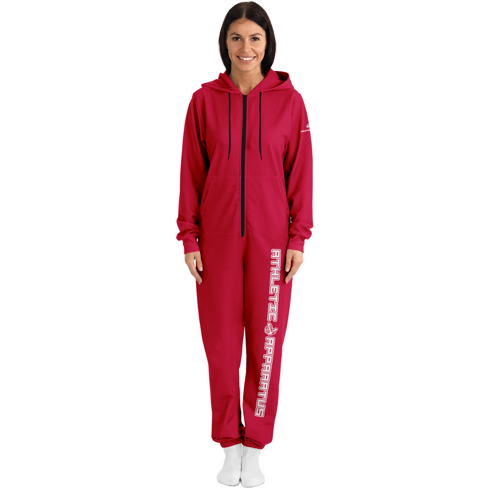 
                      
                        Athletic Apparatus Red Jumpsuit
                      
                    