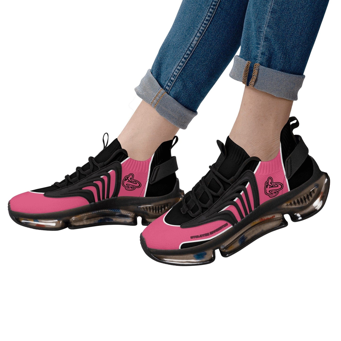 
                  
                    Athletic Apparatus Dark Pink Womens Air Heel React Sneakers
                  
                