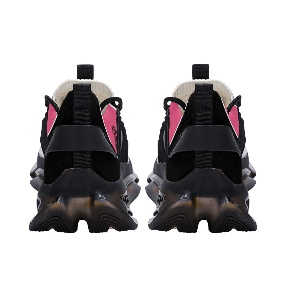 
                  
                    Athletic Apparatus Dark Pink Womens Air Heel React Sneakers
                  
                