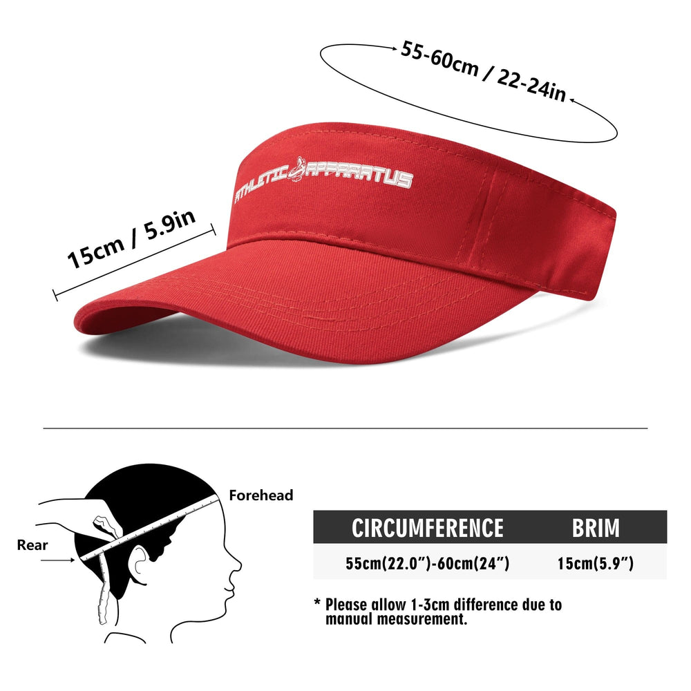 
                      
                        Athletic Apparatus V3 Embroidered Sun Visor Caps
                      
                    