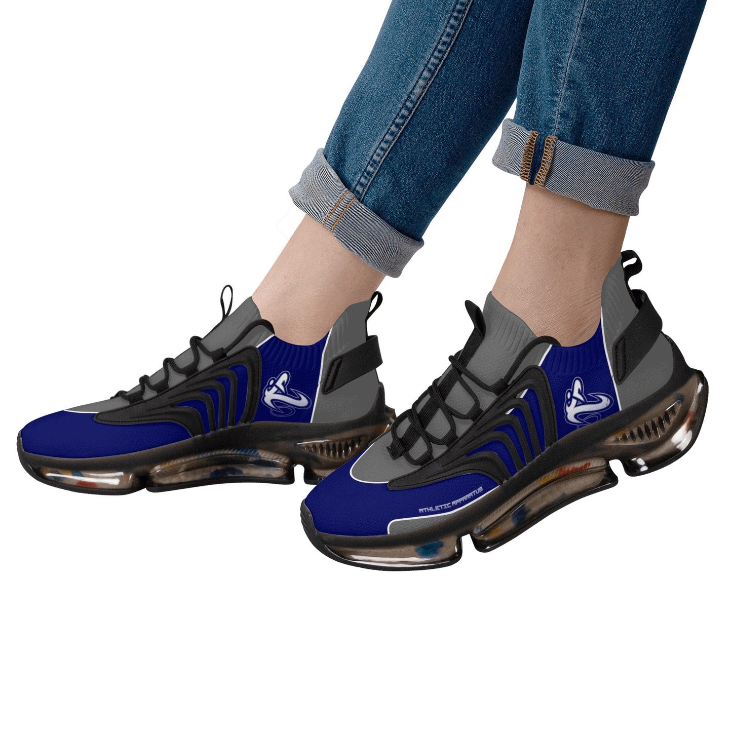 
                  
                    Athletic Apparatus Dark Navy BS2 Womens Air Heel React Sneakers
                  
                