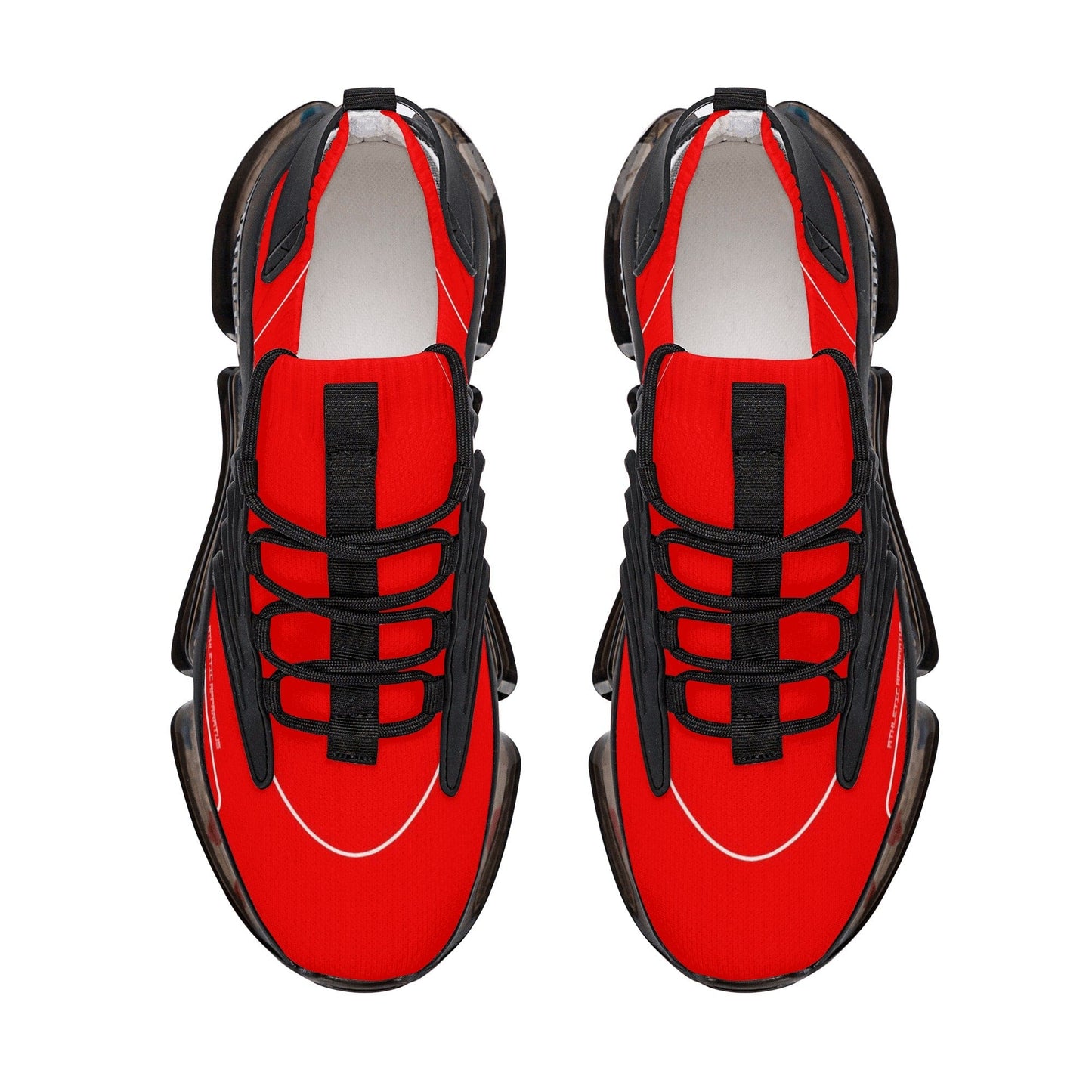 
                  
                    Athletic Apparatus Red BS Womens Air Heel React Sneakers
                  
                