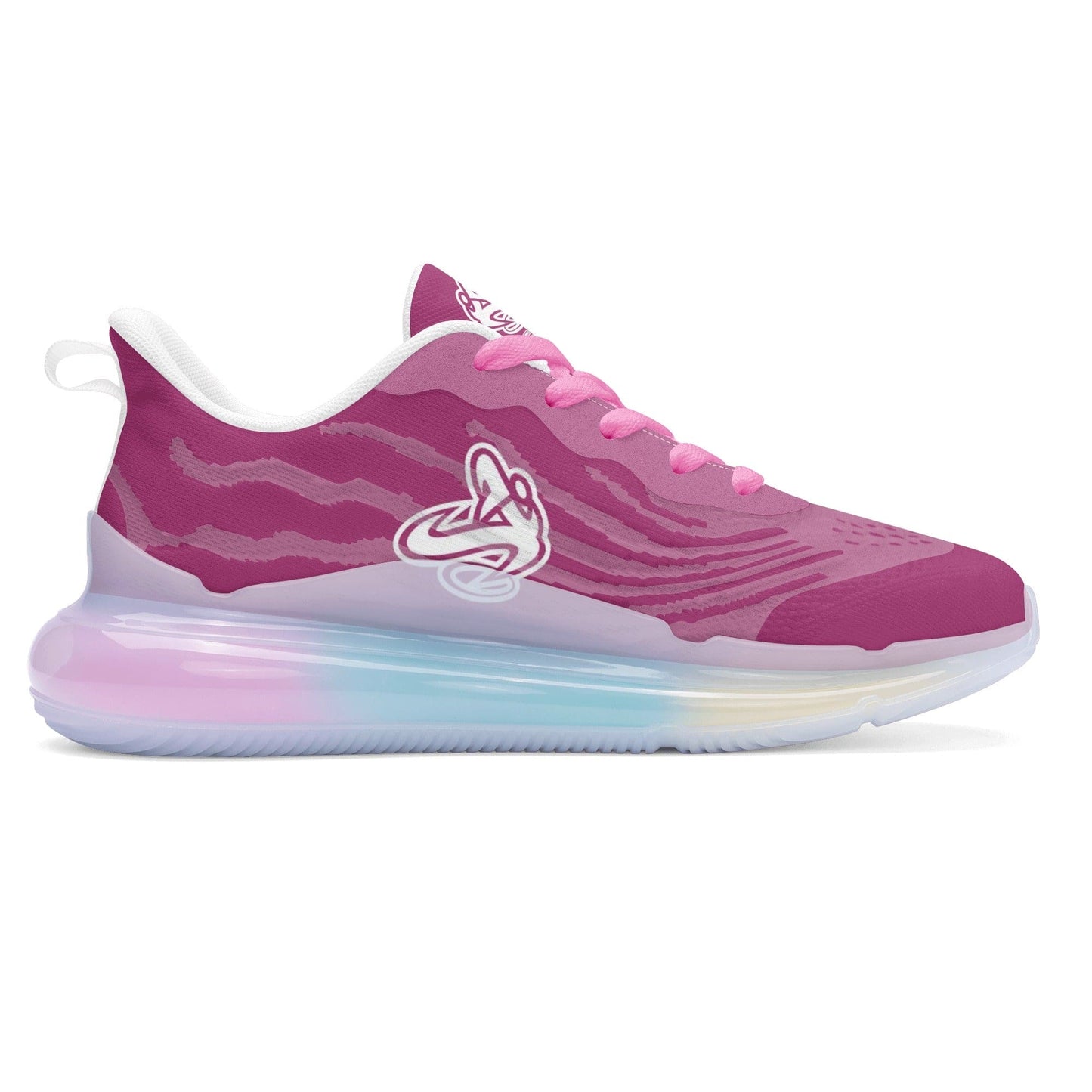 
                  
                    Athletic Apparatus Pink Womens Rainbow Atmospheric Cushion Running Shoes
                  
                
