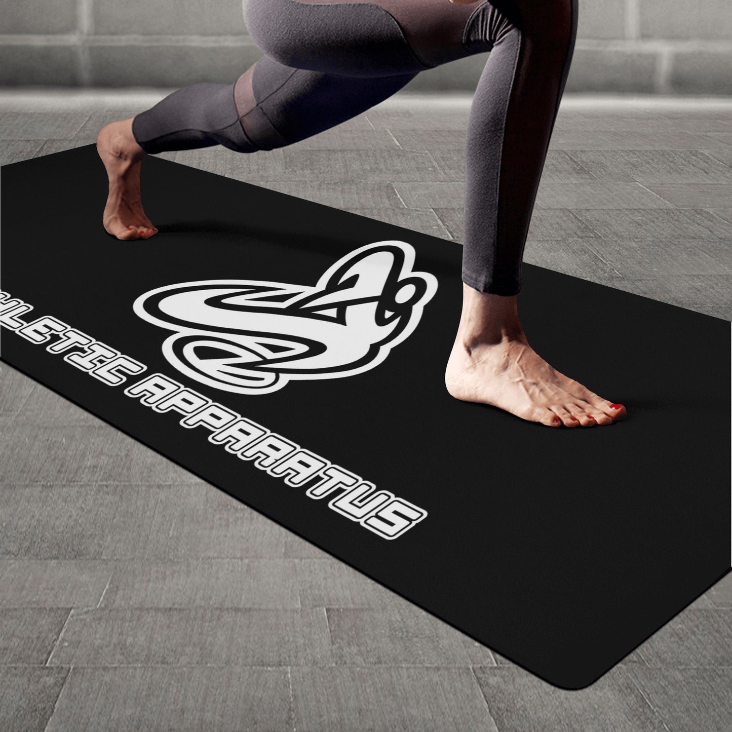 
                  
                    A.A. Black 4mm Rubber Yoga Mat
                  
                