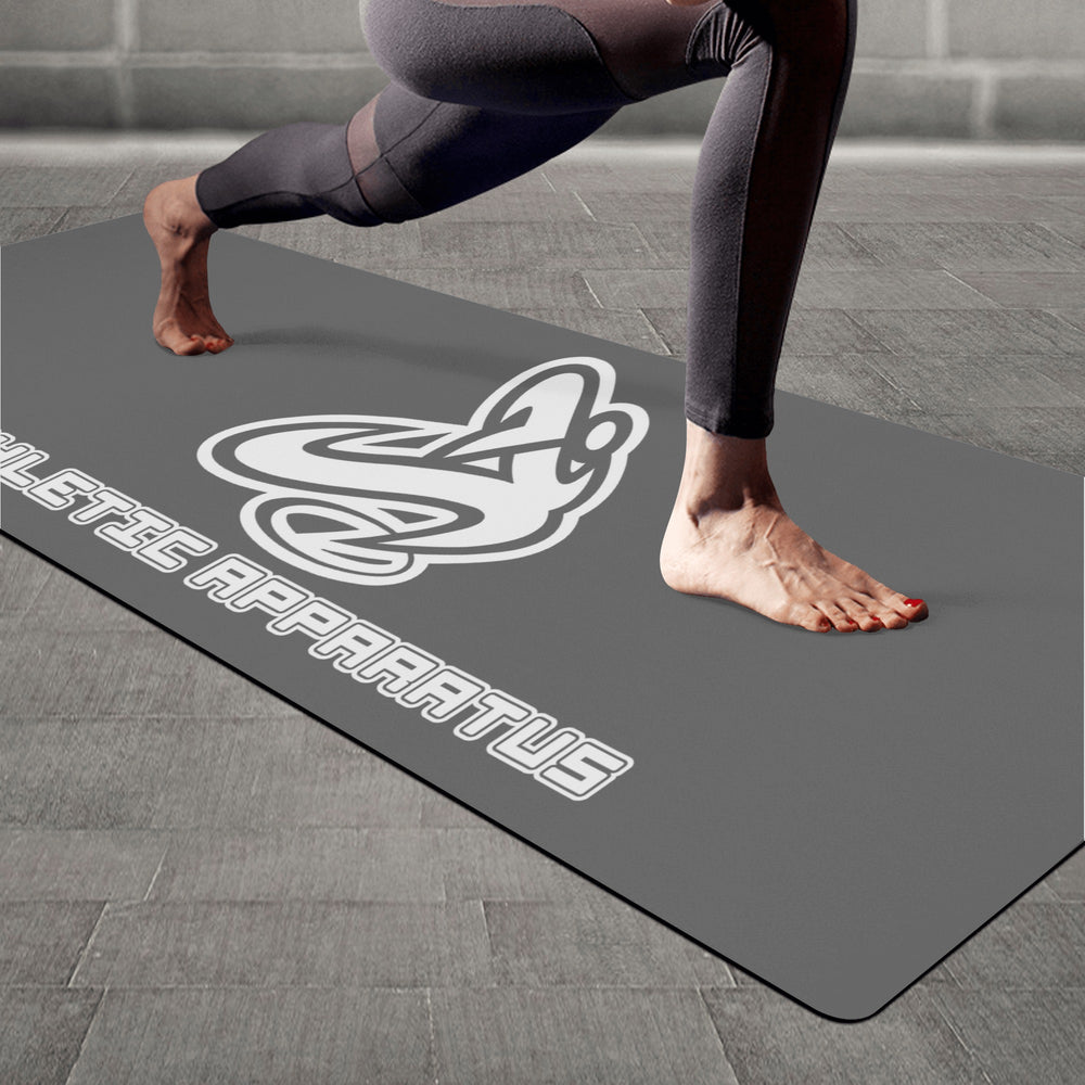 
                      
                        A.A. Grey Navy 4mm Rubber Yoga Mat
                      
                    