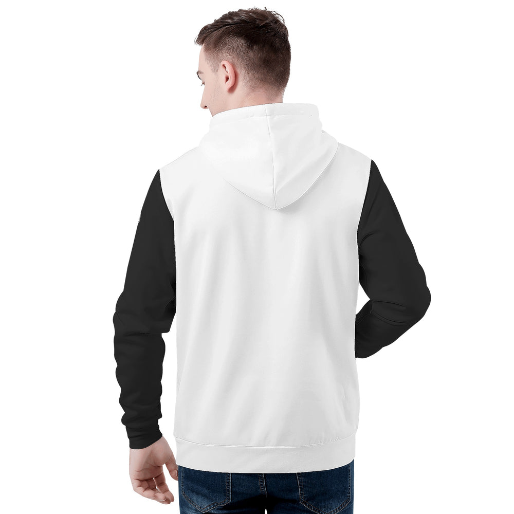 A.A. The 6Th Man White Mens JC2 Hoodie