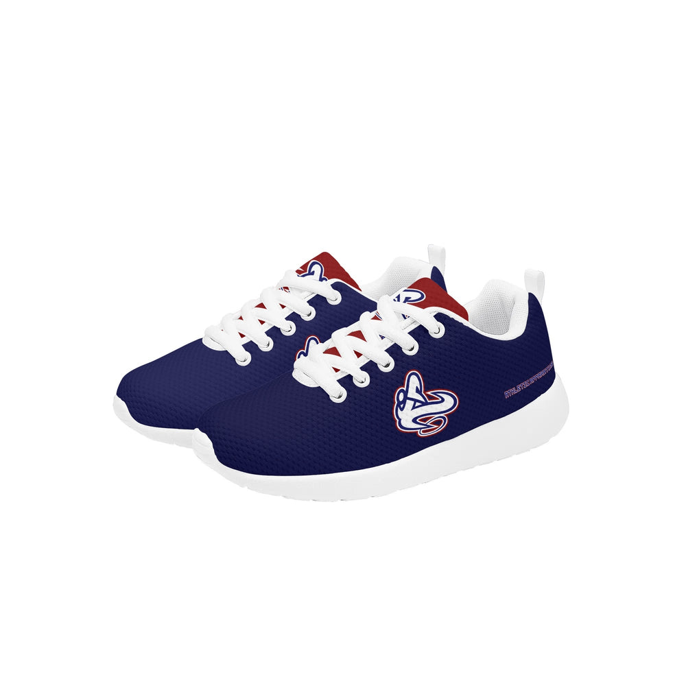 A.A. Navy Kids Lace-up Athletic Sneakers