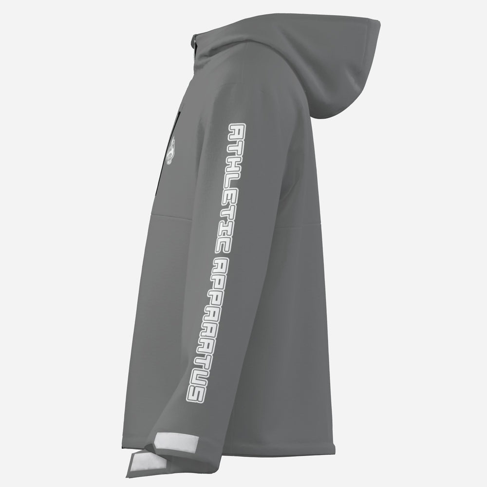 
                      
                        A.A. Grey Men's Hooded Jacket Windbreaker
                      
                    