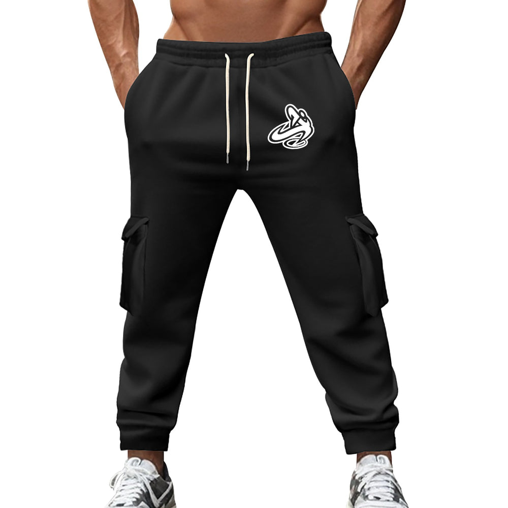 A.A. Black Men's Fleece Pants