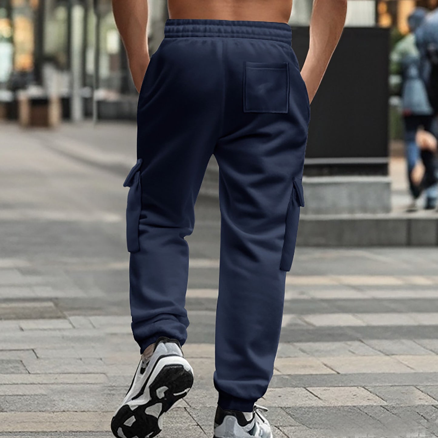 A.A. Navy Men's Fleece Pants