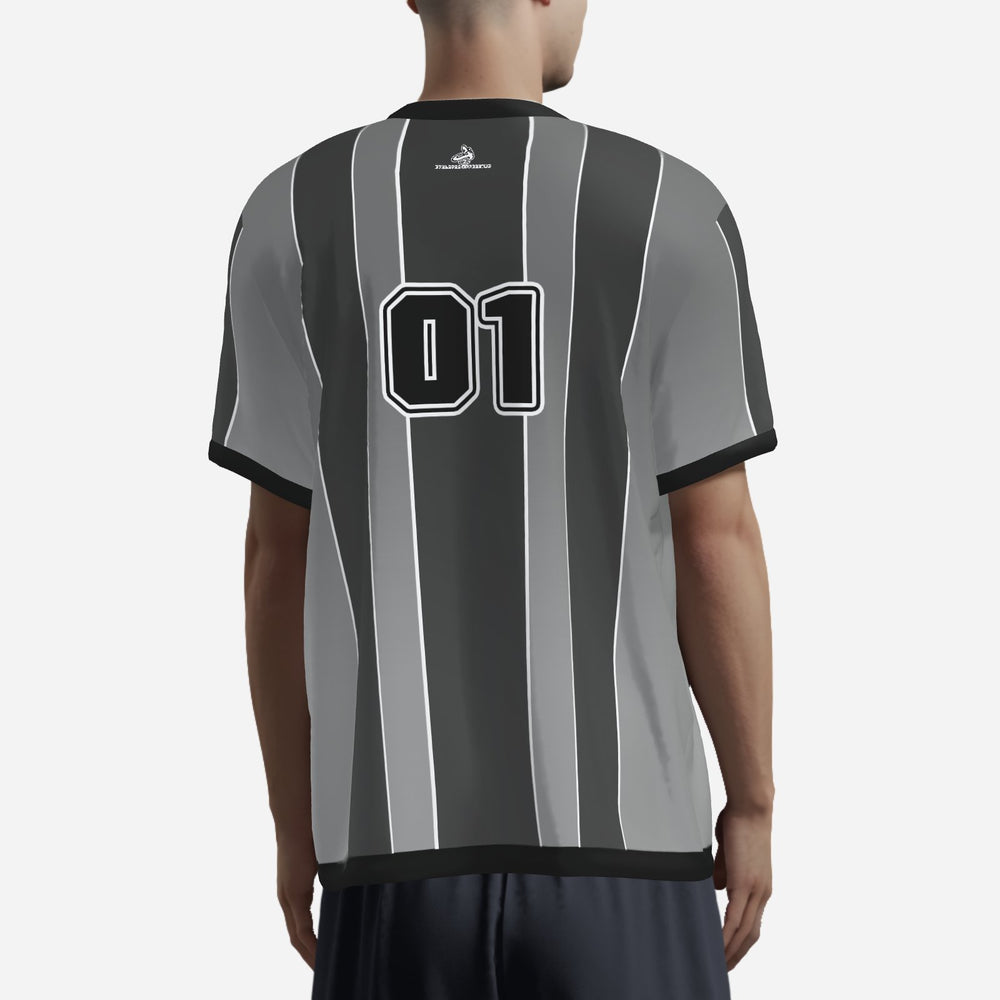 A.A. G/B Men's Athletic T-Shirt Soccer Jersey-Bird's Eye 160 GSM