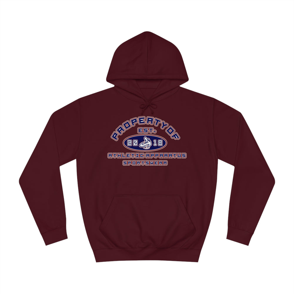 
                      
                        A.A. Property Of  S1 Unisex College Hoodie
                      
                    