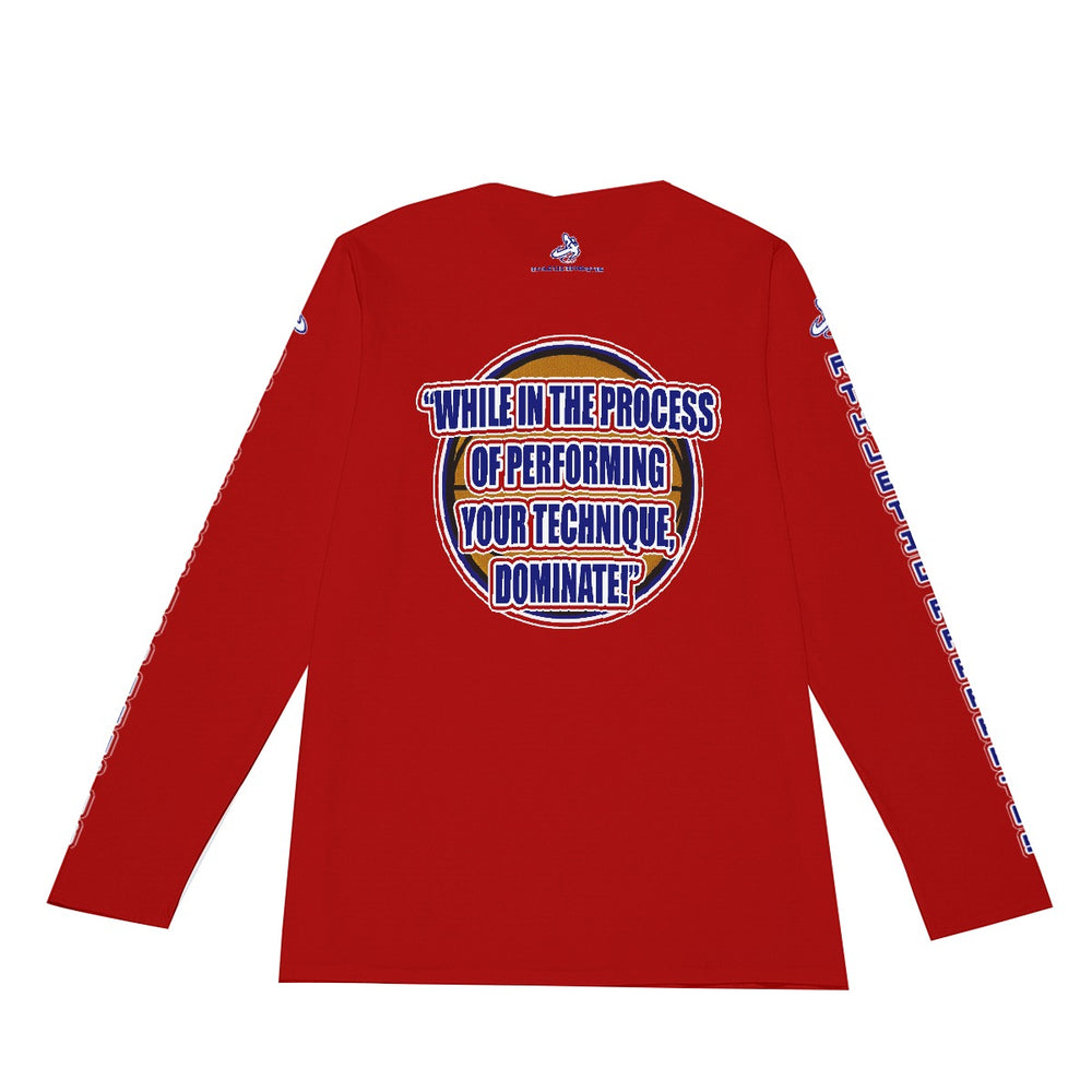 
                      
                        A.A. Red RWBL Long Sleeve Basketball Technique Dominate
                      
                    