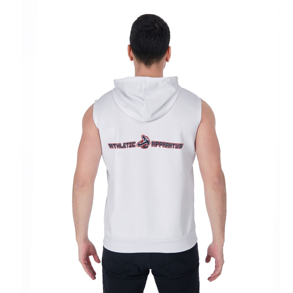 
                      
                        house 3Dwhi All-Over Print Men's Zipper-Up Sleeveless Hoodie
                      
                    