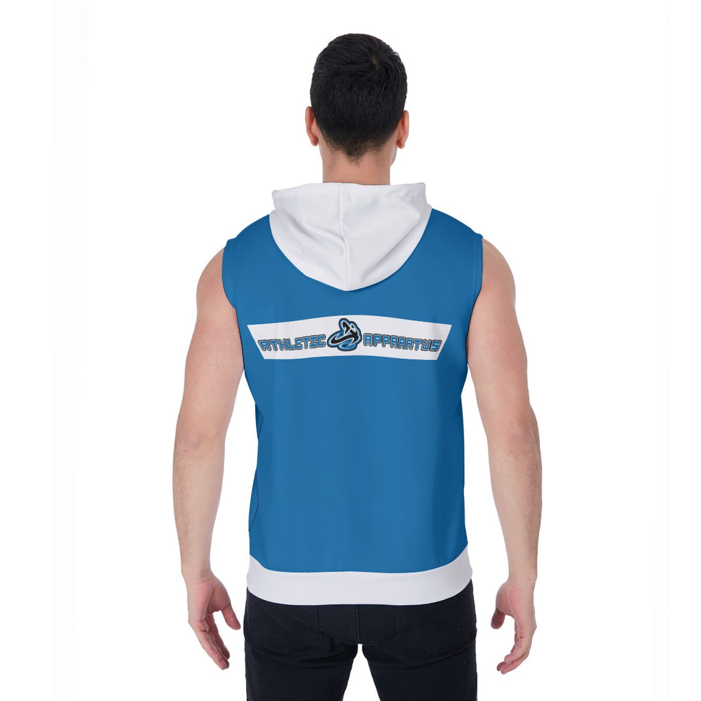 
                      
                        All-Over Print Men's Zipper-Up Sleeveless Hoodie
                      
                    