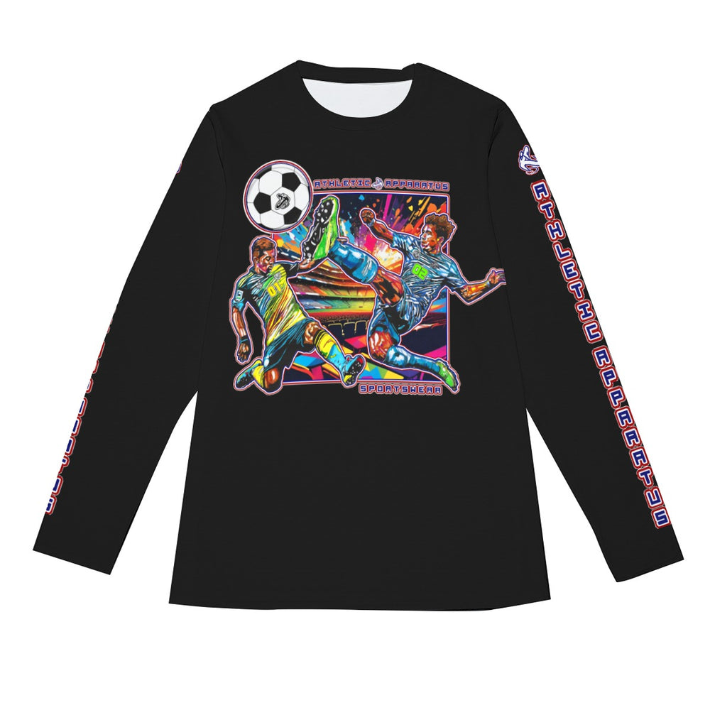 
                      
                        A.A. Black RWBL Long Sleeve Soccer Champions Believe
                      
                    