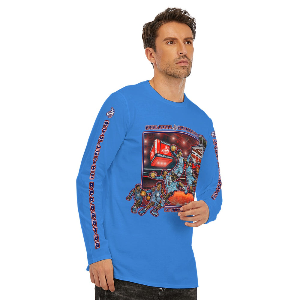 
                      
                        A.A. Sky Blue RWBL Long Sleeve Basketball Technique Dominate
                      
                    