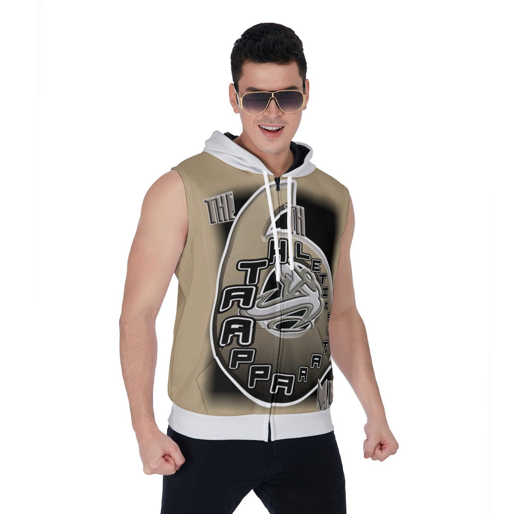 
                      
                        plot Beig All-Over Print Men's Zipper-Up Sleeveless Hoodie
                      
                    