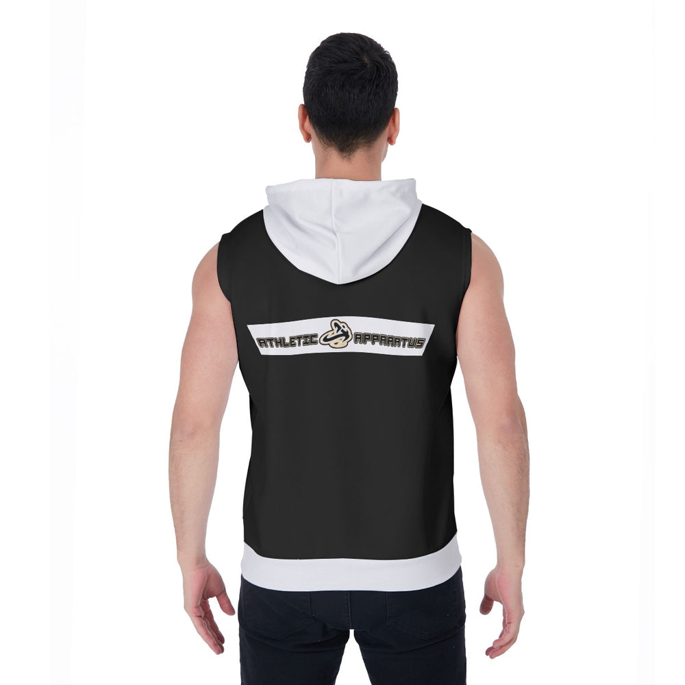 
                      
                        plot Blk All-Over Print Men's Zipper-Up Sleeveless Hoodie
                      
                    