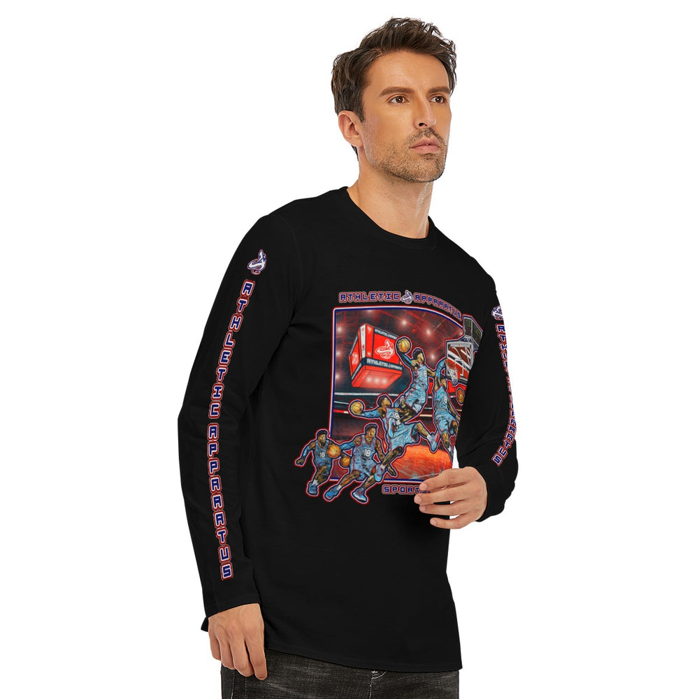 
                      
                        A.A. Black RWBL Long Sleeve Basketball Technique Dominate
                      
                    