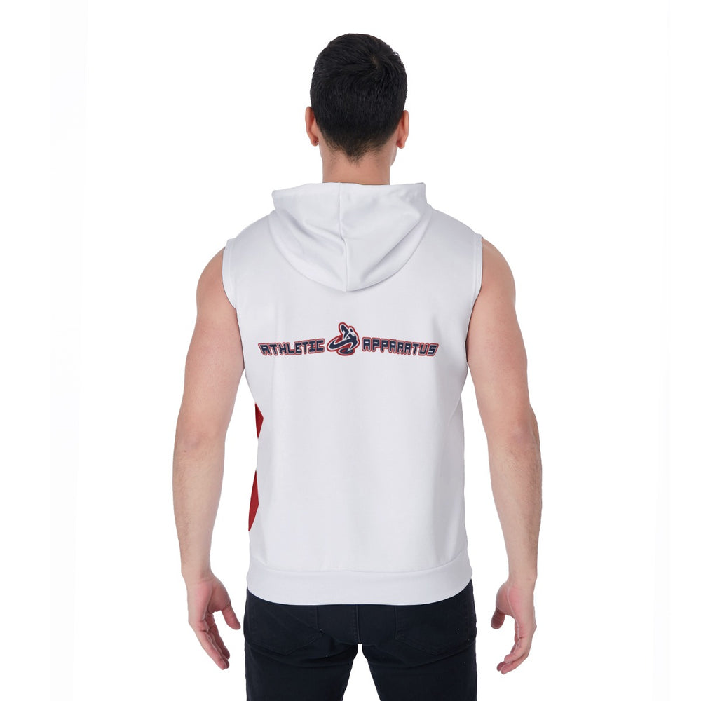 
                      
                        house 3DRed All-Over Print Men's Zipper-Up Sleeveless Hoodie
                      
                    