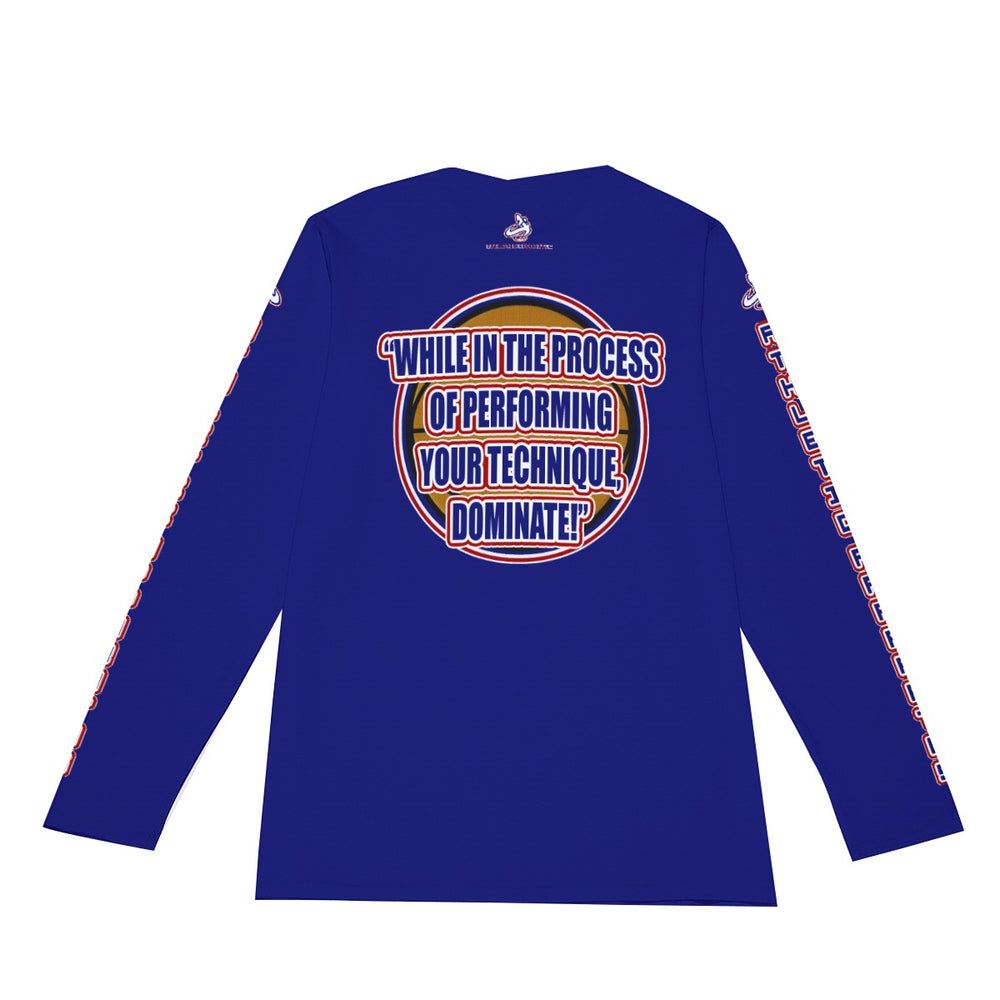 
                      
                        A.A. Navy RWBL Long Sleeve Basketball Technique Dominate
                      
                    