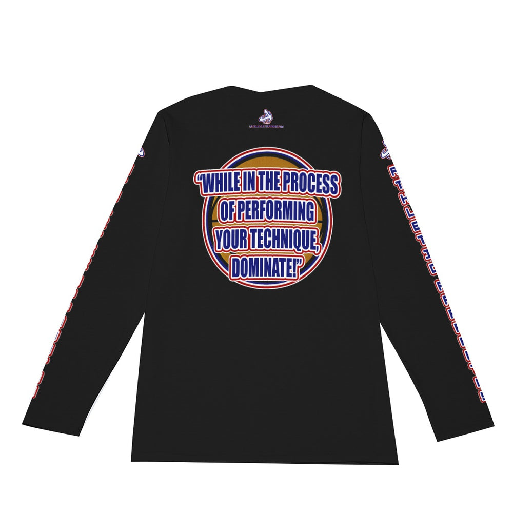 
                      
                        A.A. Black RWBL Long Sleeve Basketball Technique Dominate
                      
                    