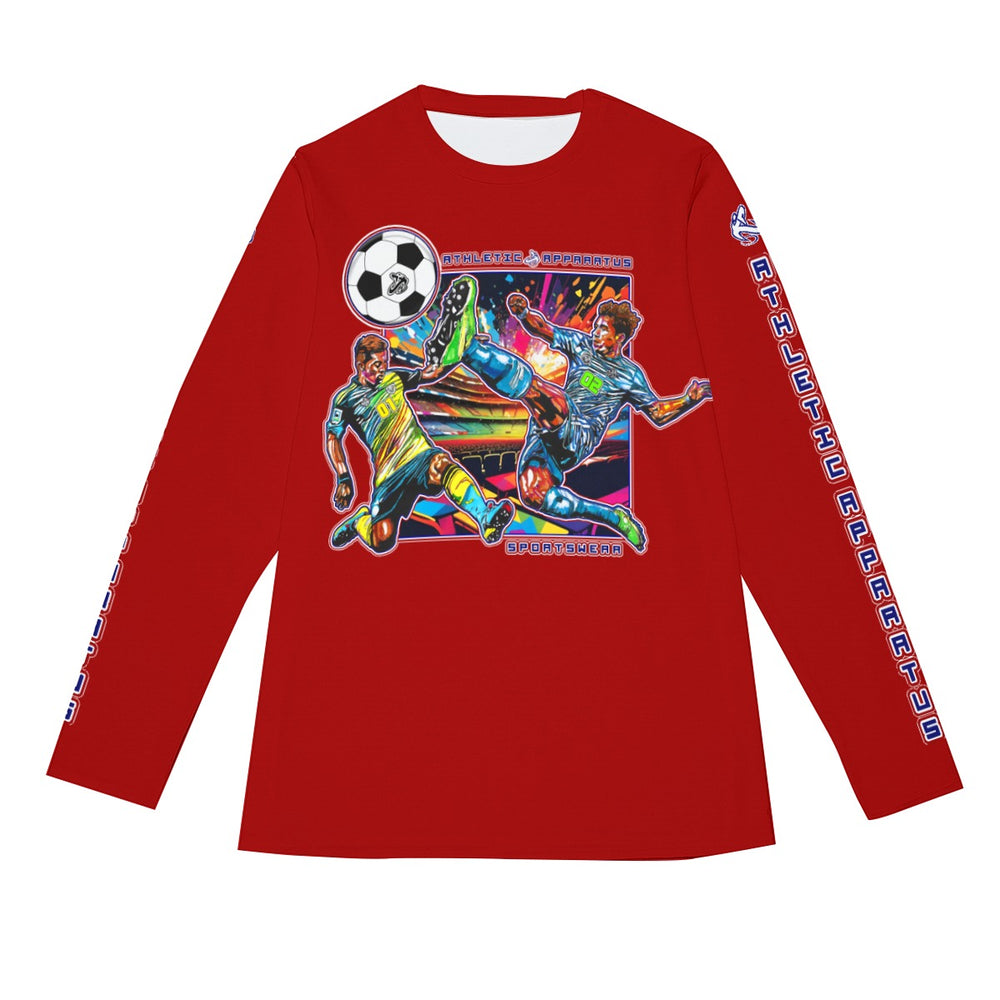 
                      
                        A.A. Red RWBL Long Sleeve Basketball Technique Dominate
                      
                    