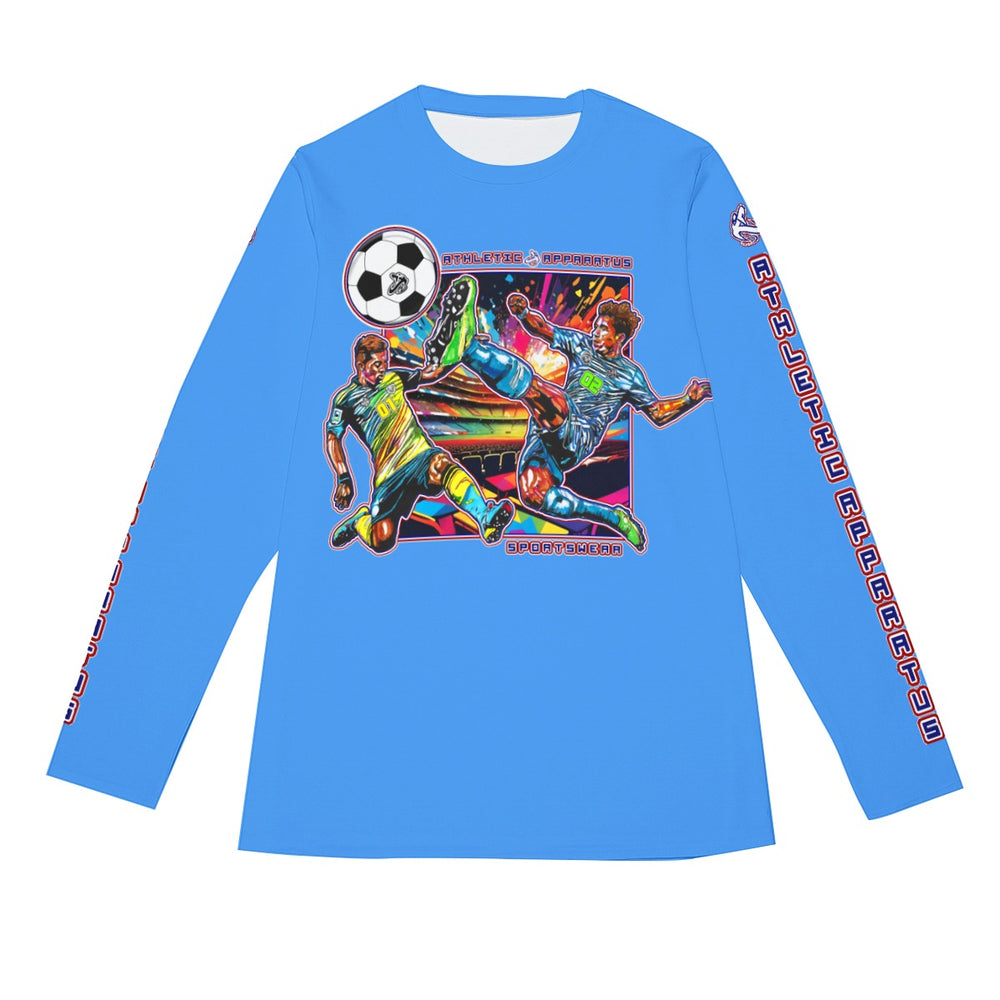 
                      
                        A.A. Sky Blue RWBL Long Sleeve Basketball Technique Dominate
                      
                    