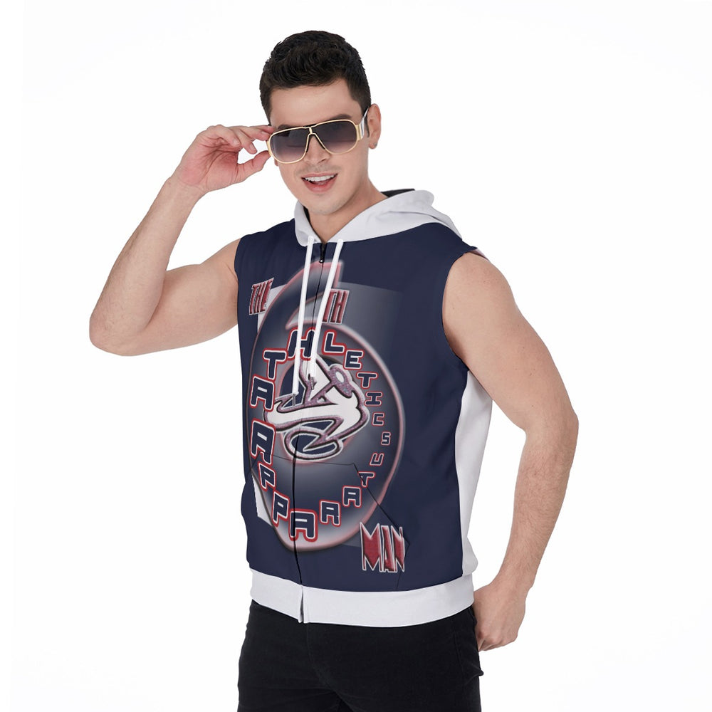 
                      
                        house Blu All-Over Print Men's Zipper-Up Sleeveless Hoodie
                      
                    