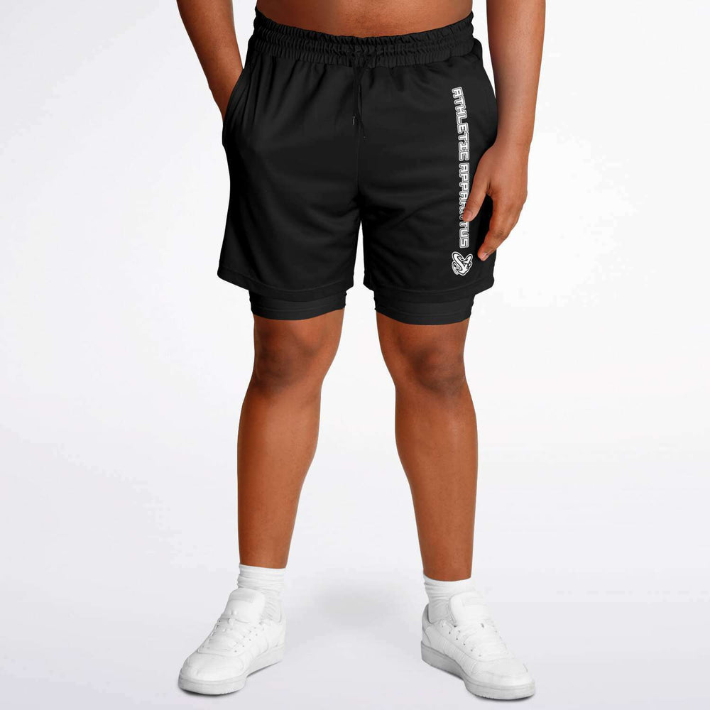 
                  
                    A.A. Black Men's 2-in-1 Shorts
                  
                