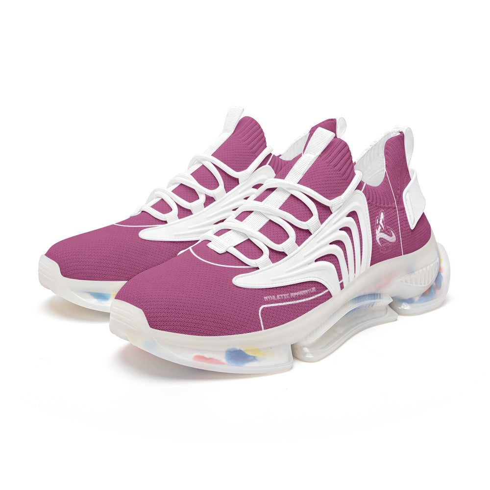 Athletic Apparatus Dark Pink Unisex Air Heel React Sneakers