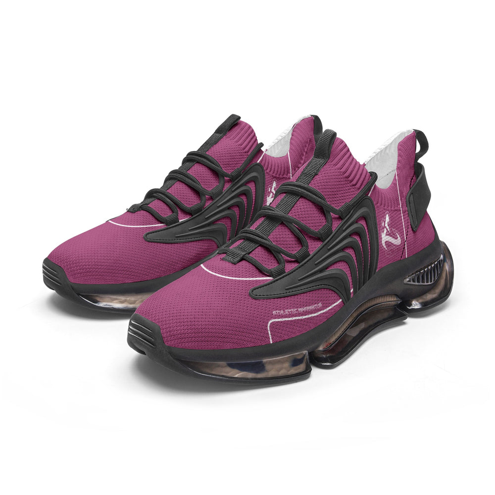 
                      
                        Athletic Apparatus Dark Pink Unisex Air Heel React Sneakers
                      
                    