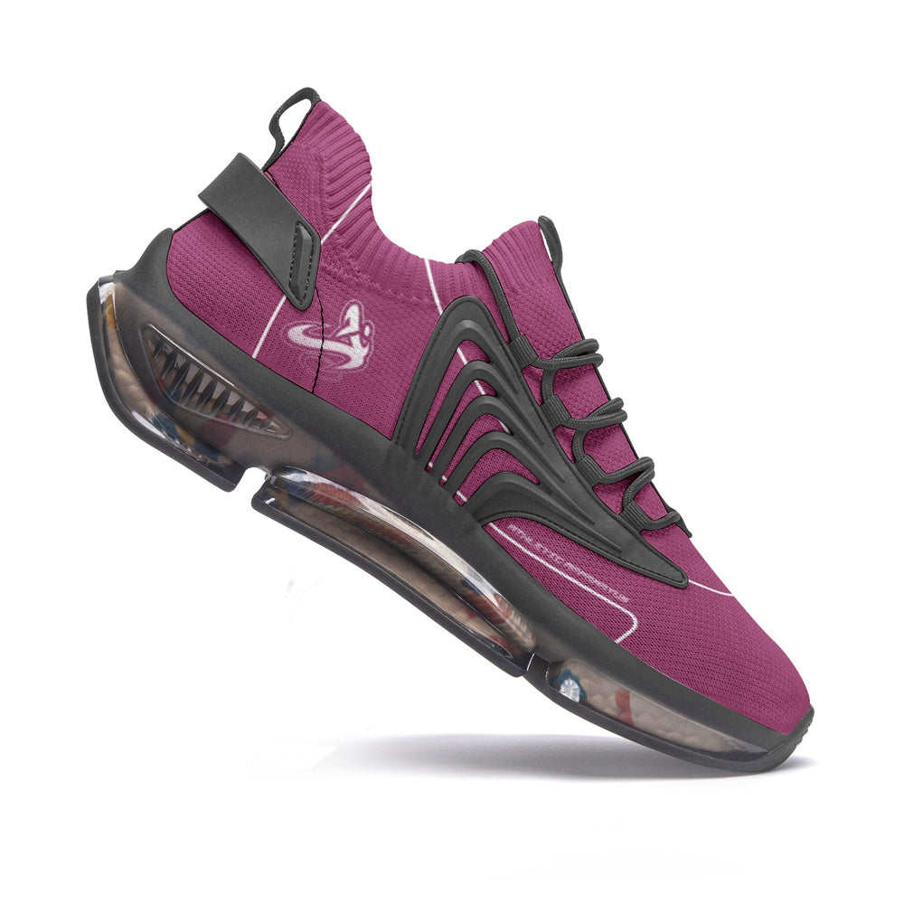 
                      
                        Athletic Apparatus Dark Pink Unisex Air Heel React Sneakers
                      
                    