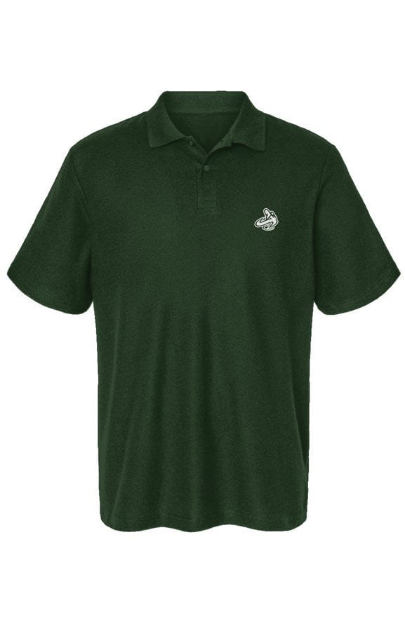 Athletic Apparatus Forest Green Cotton Pique Polo