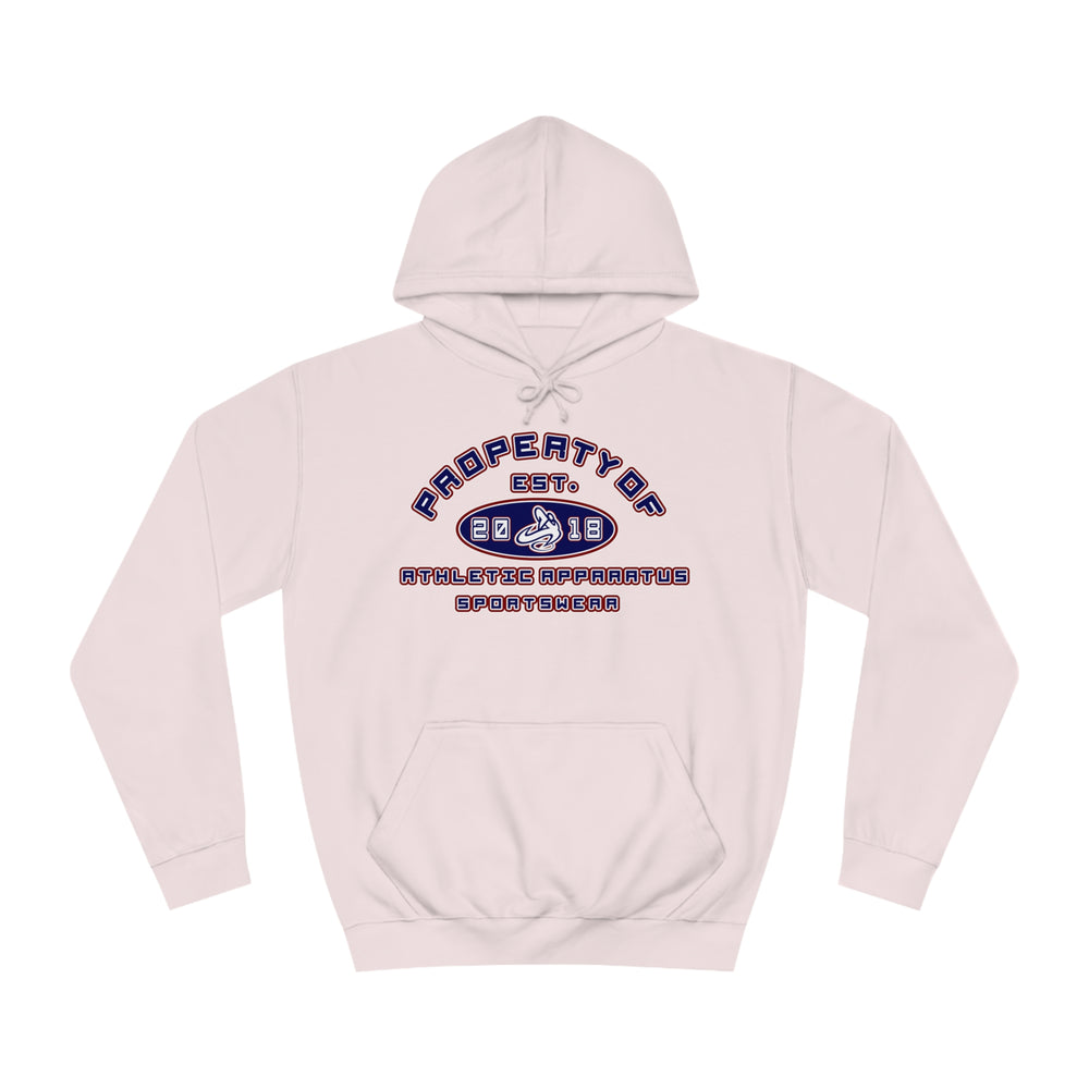 
                      
                        A.A. Property Of  S1 Unisex College Hoodie
                      
                    