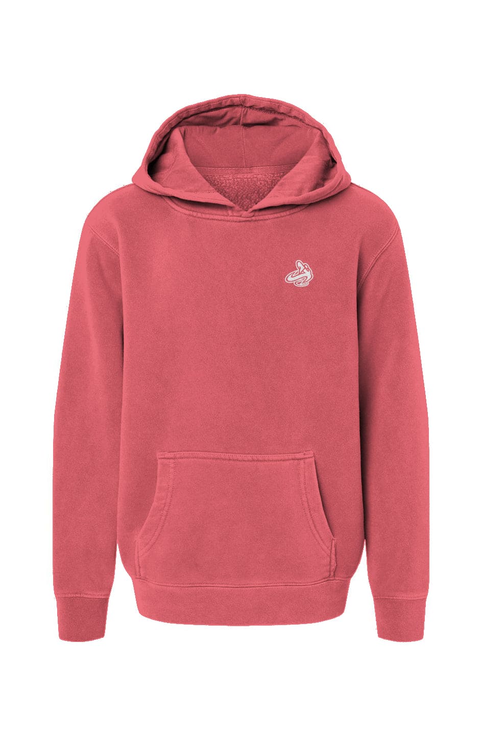 Athletic Apparatus Pink Youth  Pigment-Dyed Hoodie
