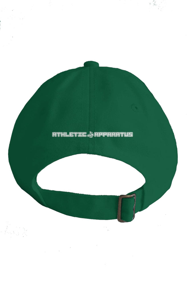 
                      
                        Athletic Apparatus Dark Green premium dad hat
                      
                    