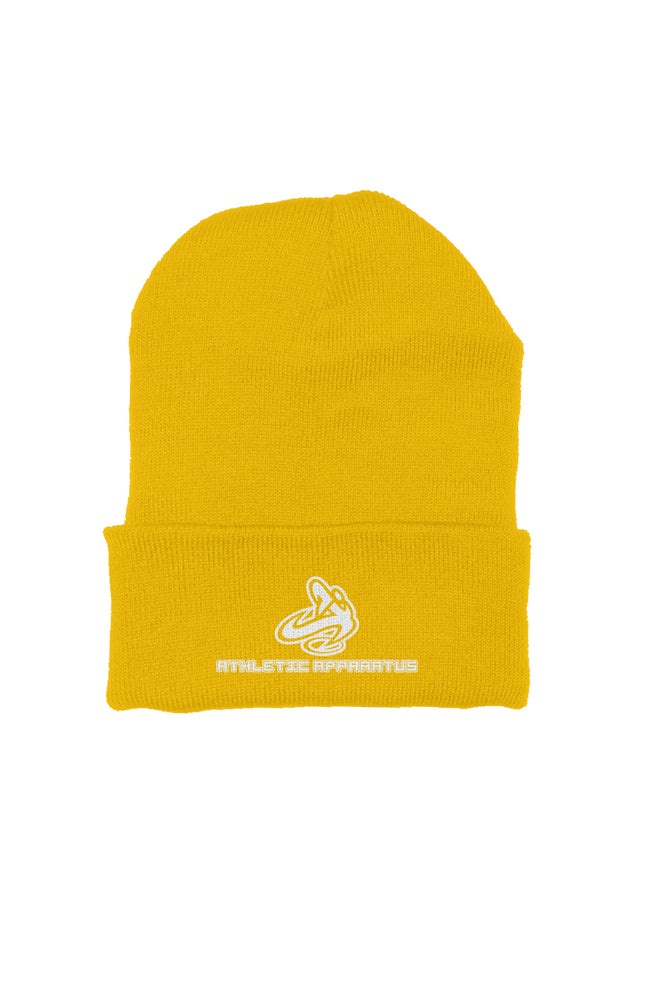 A.A. gold beanie