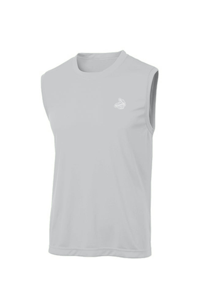 A.A. Silver Sleeveless Competitor Tee