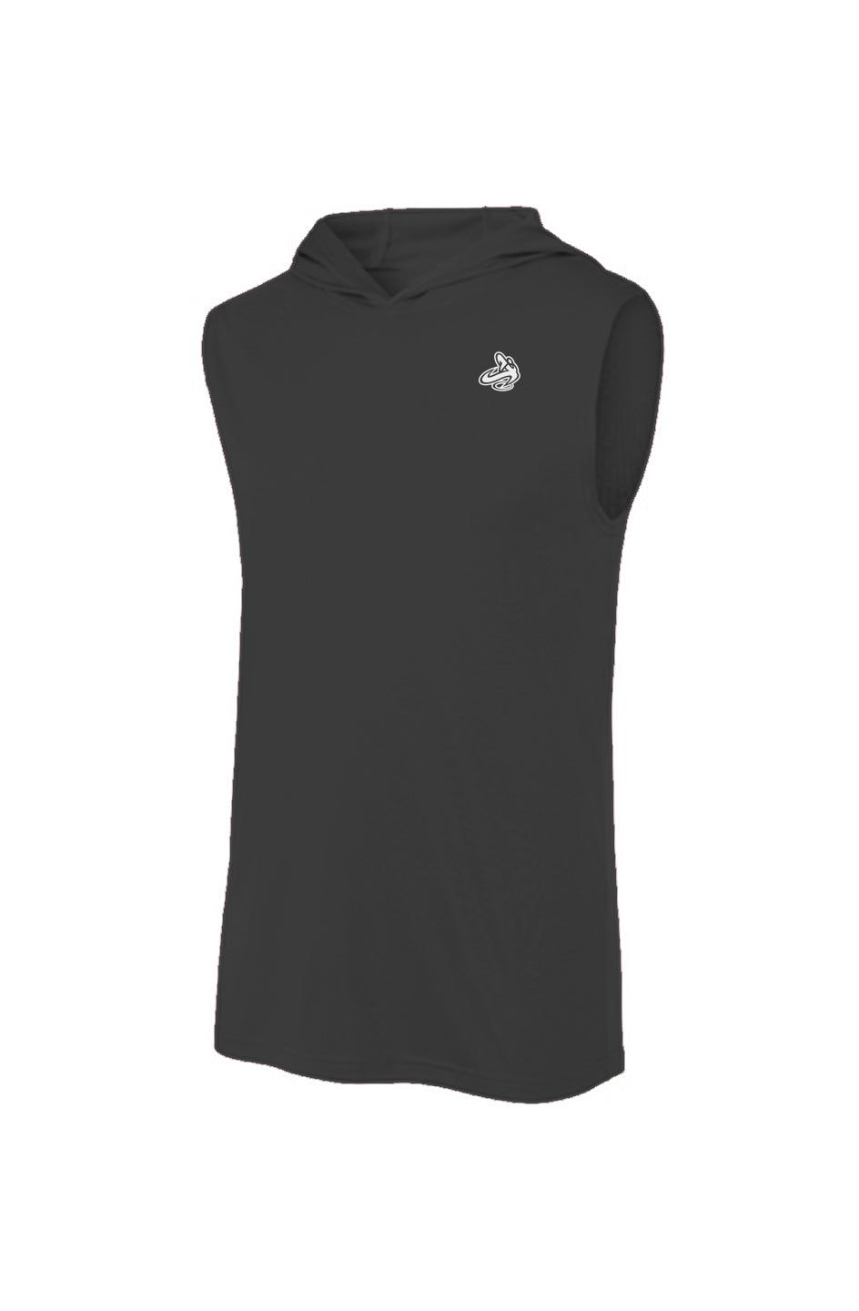 A.A. Black Sport-Tek Sleeveless Hoodie