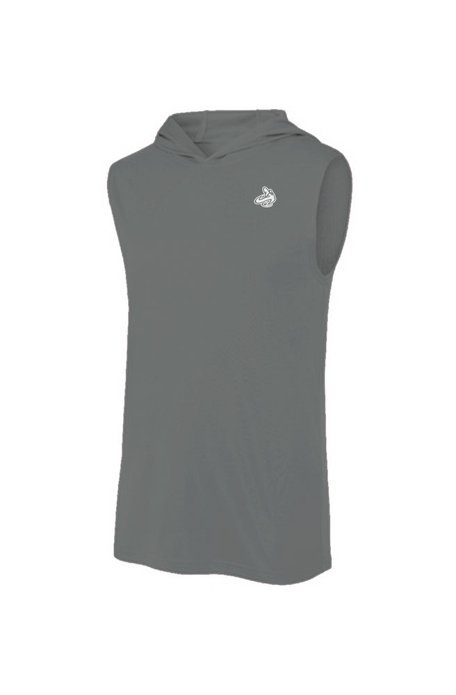 A.A. Iron Grey Sport-Tek Sleeveless Hoodie