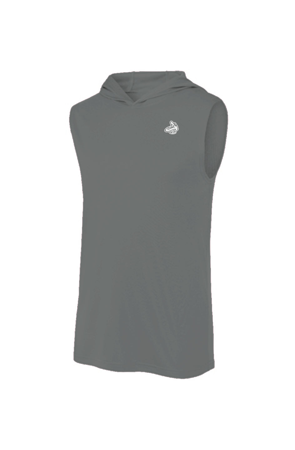 A.A. Iron Grey Sport-Tek Sleeveless Hoodie