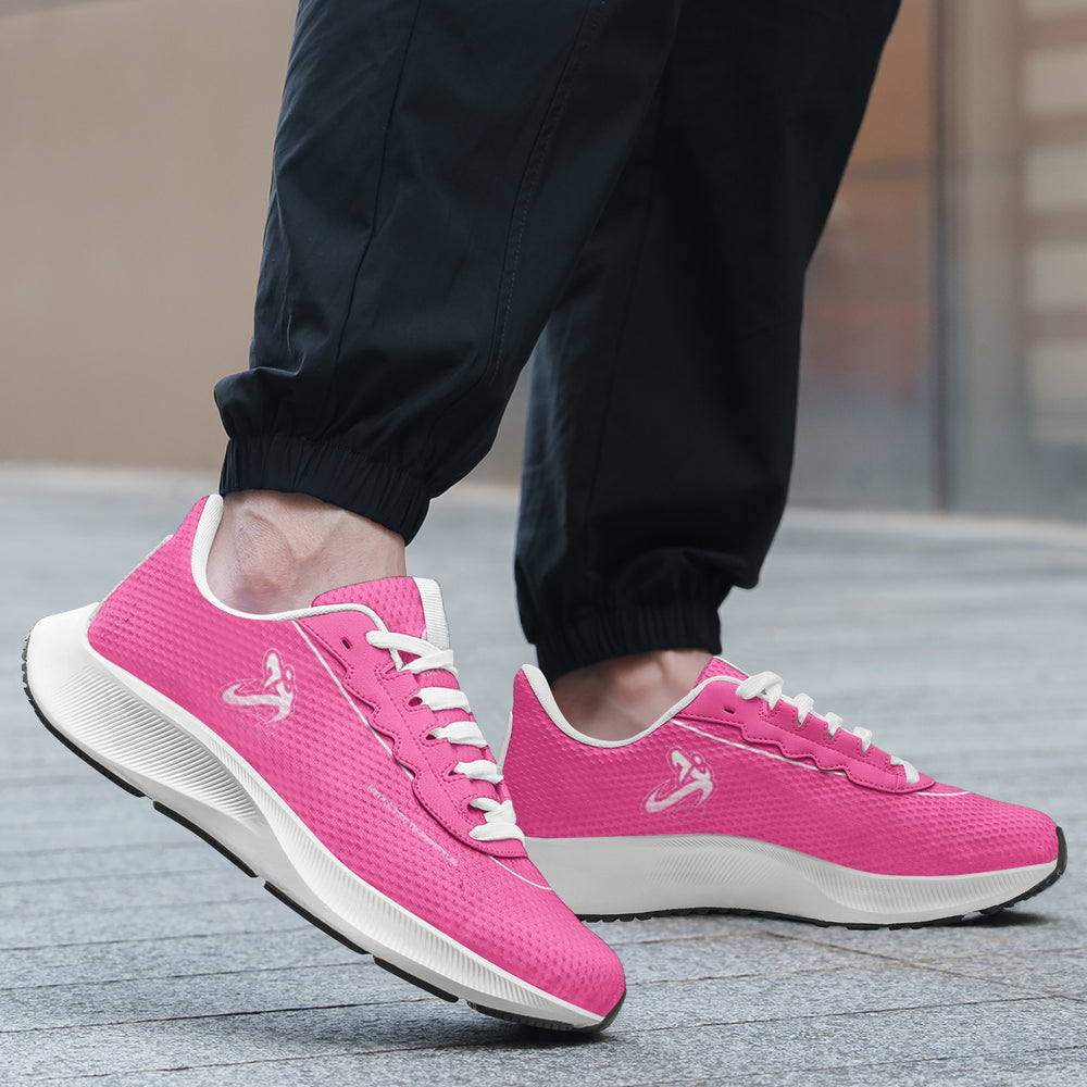 
                      
                        A.A. Unisex Hot Pink Mesh Tech Performance Running Shoes
                      
                    