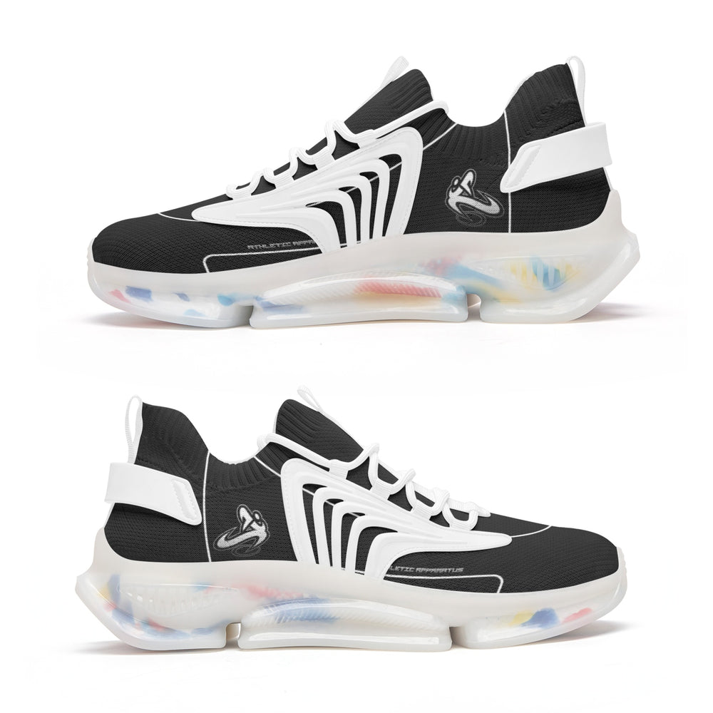 
                      
                        Athletic Apparatus Black Unisex Air Heel React Sneakers
                      
                    