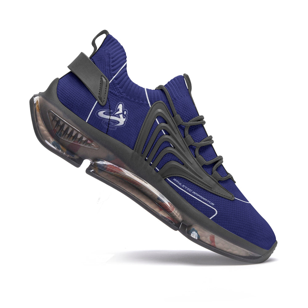 
                      
                        Athletic Apparatus Navy Blue Unisex Air Heel React Sneakers
                      
                    