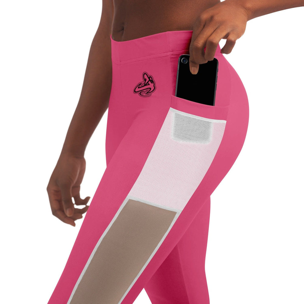 
                      
                        Athletic Apparatus Dark Pink PL V1 Mesh Pocket Legging
                      
                    