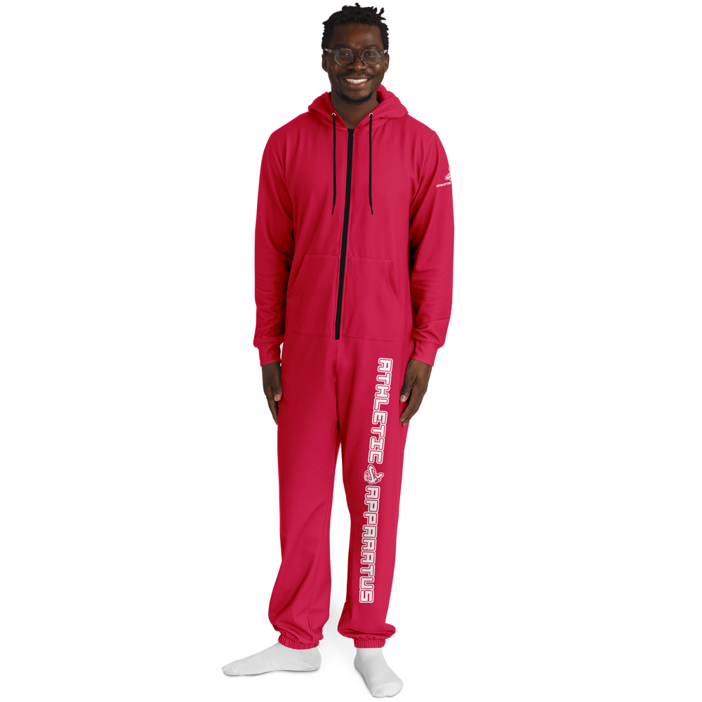 
                      
                        Athletic Apparatus Red Jumpsuit
                      
                    