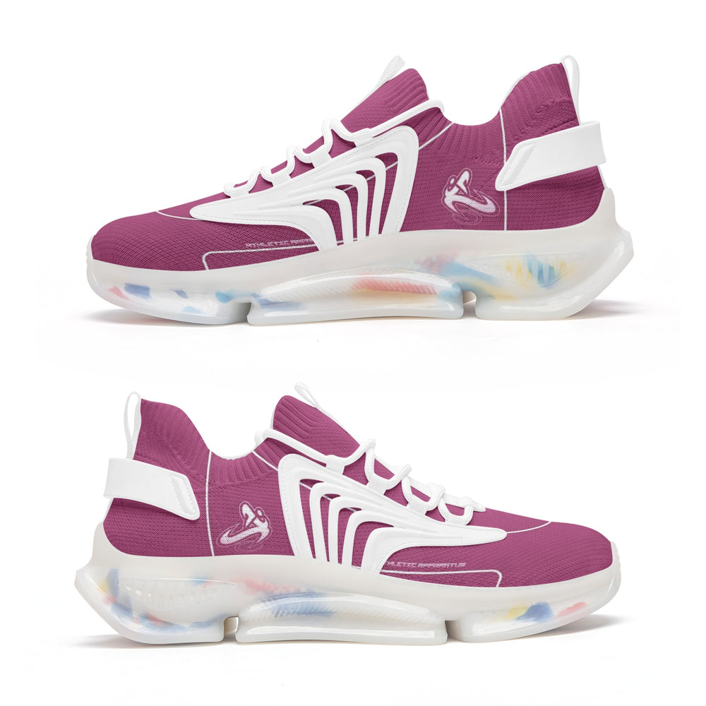 
                      
                        Athletic Apparatus Pink Unisex Air Heel React Running Shoes
                      
                    