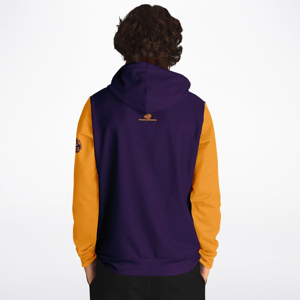 
                      
                        A.A. The 6Th Man Purple Yellow Athletic Hoodie
                      
                    